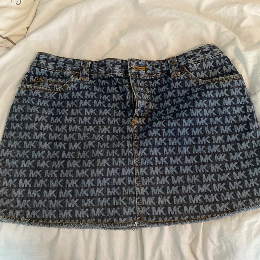 Vintage Michael Kors denim skirt
